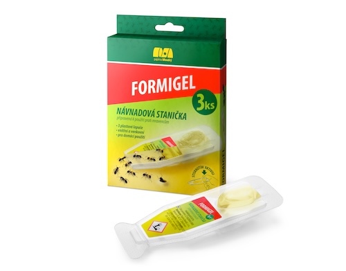 Nástraha na mravce - domček 3ks